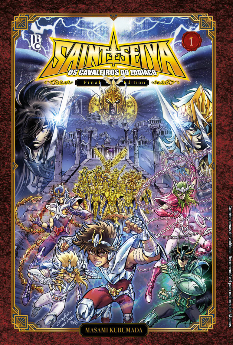 Cavaleiros do Zodíaco Saint Seiya Final Edition #01 (sobrecapa